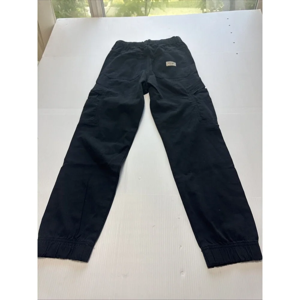 Wrangler Boys Five Star Gamer Cargo Jogger Pants Black NWT Size 12 Slim